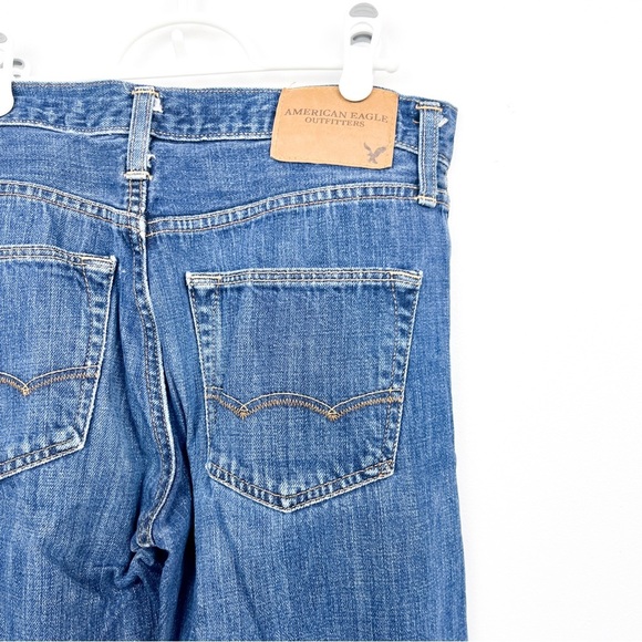 American Eagle Original Taper Blue Jeans - Picture 8 of 13